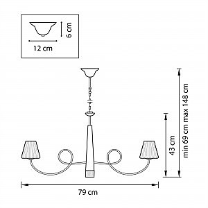 Подвесная люстра Lightstar Vortico 814294