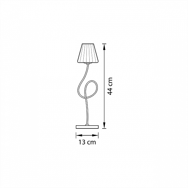 Настольная лампа Lightstar Vortico 814914