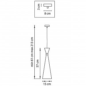 Светильник подвесной Lightstar Dumo 816317