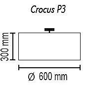 Светильник потолочный TopDecor Crocus Crocus Glade P3 01 03g