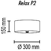Светильник потолочный TopDecor Relax Relax P2 10 09g