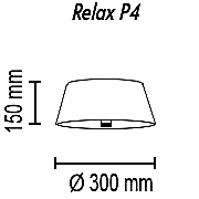 Светильник потолочный TopDecor Relax Relax P4 10 01g