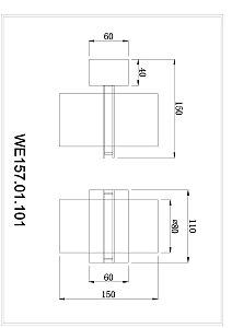 Настенное бра Wertmark Paula WE157.01.101