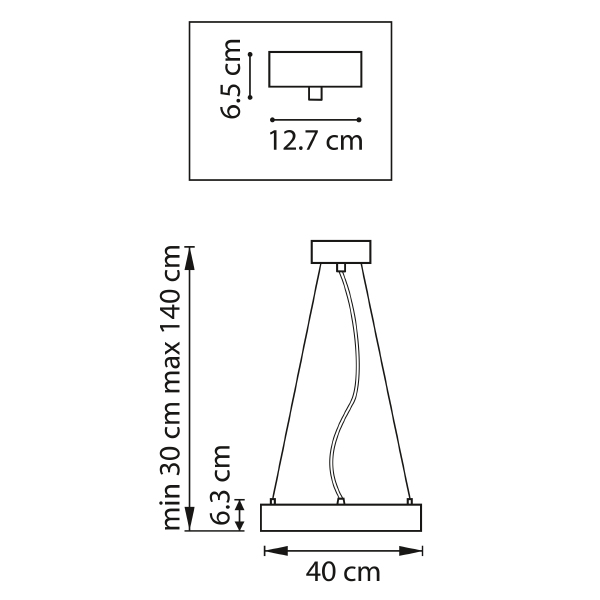 Подвесная люстра Lightstar Saturno 748013