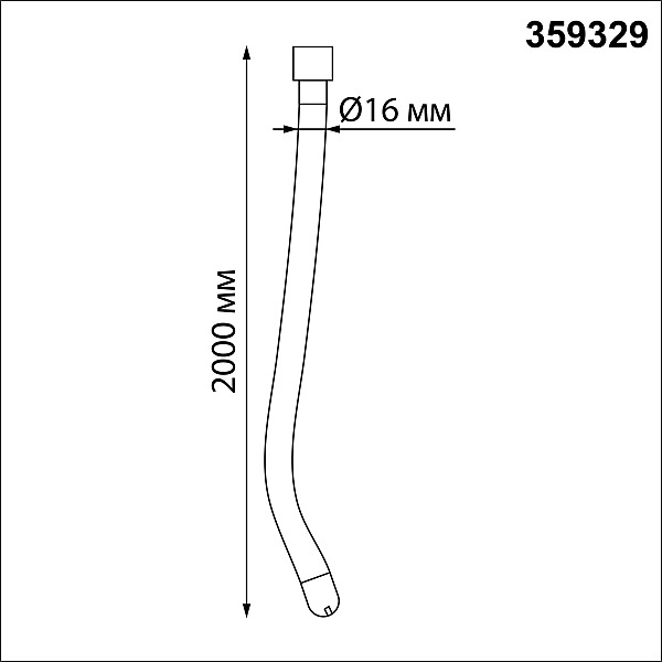 Светодиодный шнур Novotech Ramo 359329