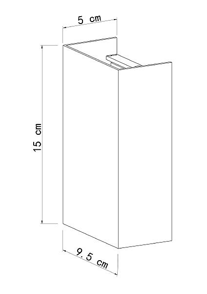 Уличный настенный светильник Arte Lamp Algol A5640AL-2WH