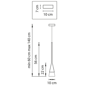 Светильник подвесной Lightstar Conicita 804117