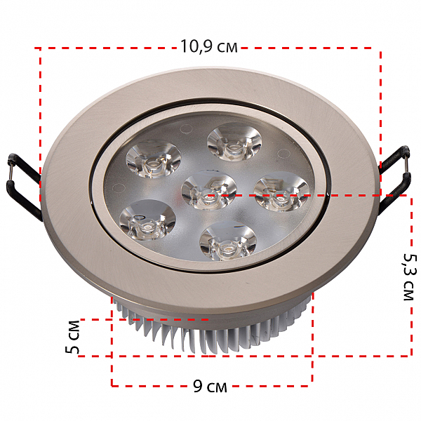 Встраиваемый светильник MW Light Круз 637013006