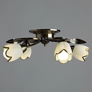 Потолочная люстра Arte Lamp Perce A6061PL-4AB