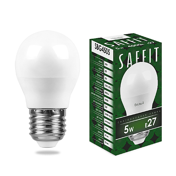 Светодиодная лампа Saffit SBG4505 55026