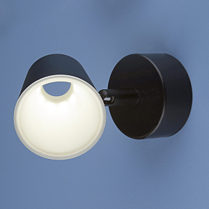 Светильник потолочный Elektrostandart DLR025 5W 4200K черный матовый