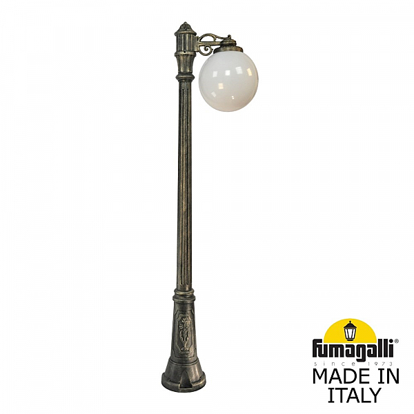 Столб фонарный уличный Fumagalli Globe 300 G30.156.S10.BYE27
