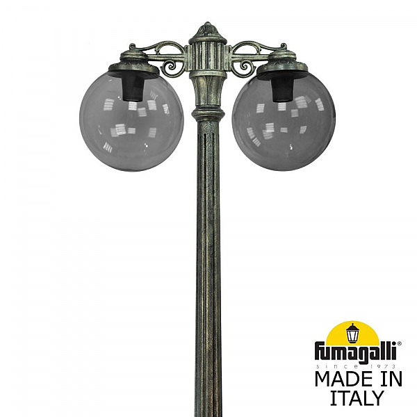Столб фонарный уличный Fumagalli Globe 300 G30.157.S20.BZE27DN