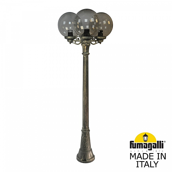 Столб фонарный уличный Fumagalli Globe 300 G30.158.S30.BZE27