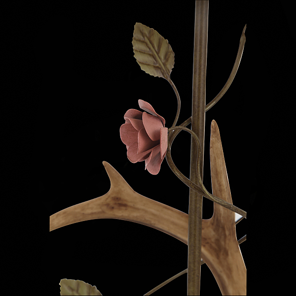 Настольная лампа с цветочками Campen SL347.304.01 ST Luce