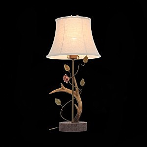 Настольная лампа с цветочками Campen SL347.304.01 ST Luce