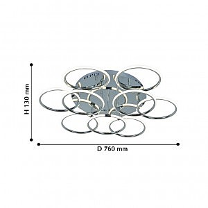 Потолочная светодиодная люстра Foramina F-Promo 2378-9U