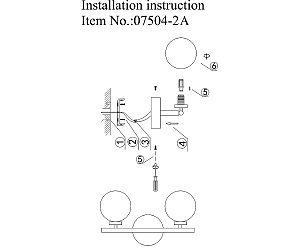 Настенное бра KINK Light Сида 07504-2,19