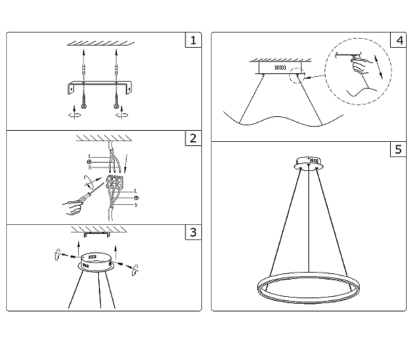 Светильник подвесной KINK Light Тор 08228,01A (4000K)