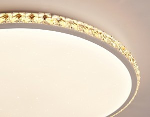 Потолочный светодиодный светильник Ambrella Crystal FF70