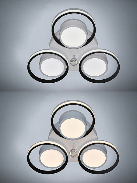 Потолочная люстра с пультом High-Tech Led Lamps Natali Kovaltseva HIGH-TECH LED LAMPS 82046
