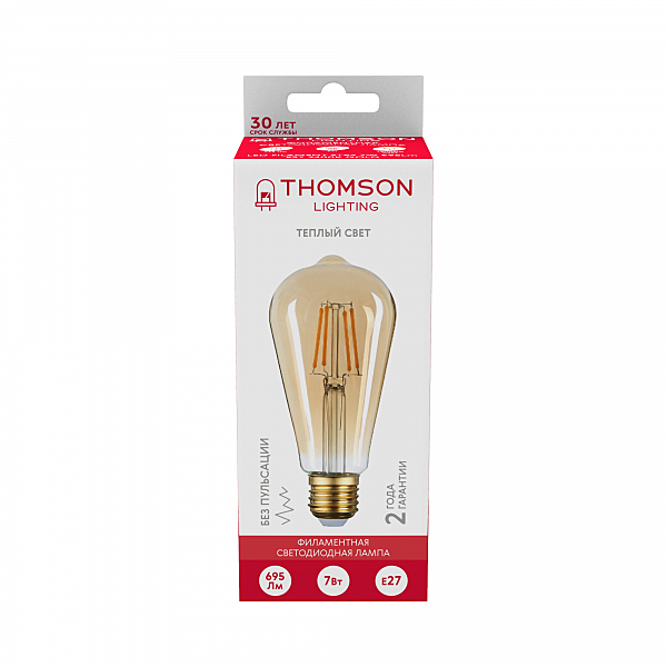 Ретро лампа Thomson Led Filament St64 TH-B2129