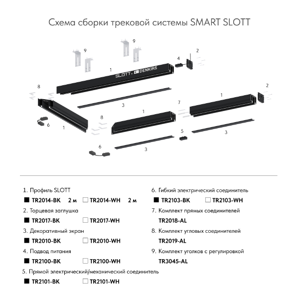 Ввод питания Denkirs Smart TR2100-BK