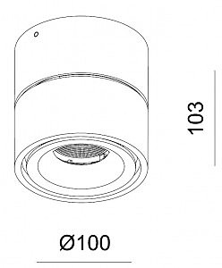 Накладной светильник Deko-Light Uni 348124