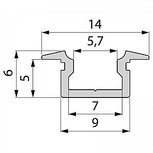 T-Профиль Deko-Light ET-01-05 975083