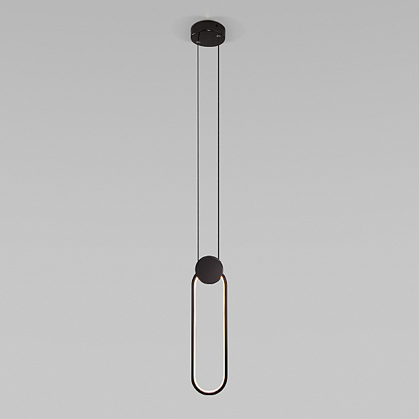 Светильник подвесной Eurosvet Style 50218/1 LED черный жемчуг