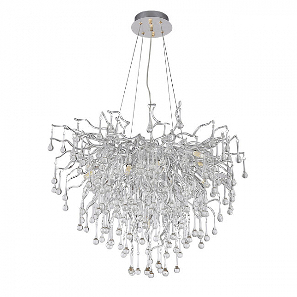 Подвесная люстра Lumien Hall Dzhonet LH3065/8P-SL-CL