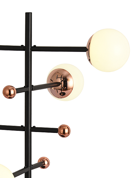 Настольная лампа Natali Kovaltseva Loft Led LED LAMPS 81344/1T GOLD BLACK