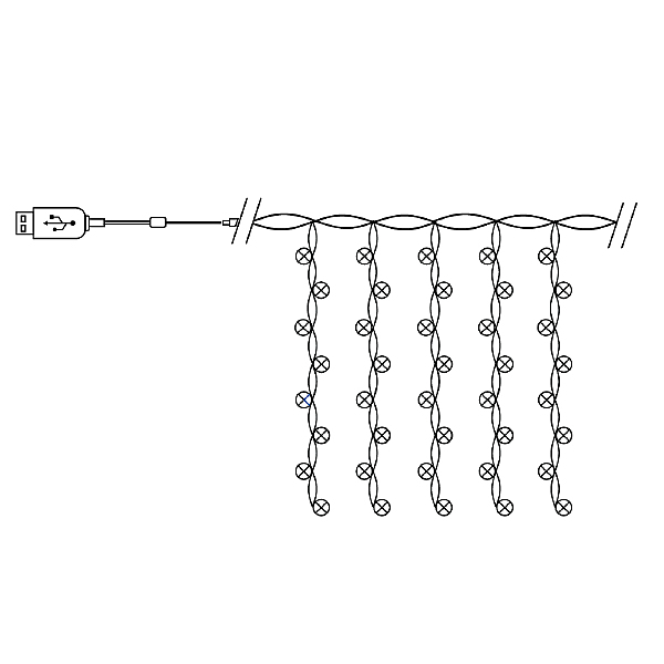 Гирлянда Feron CL590 41635