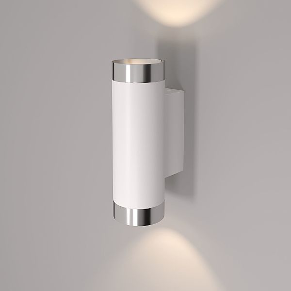Настенный светильник Elektrostandard Poli Poli MRL 1016 белый/серебро