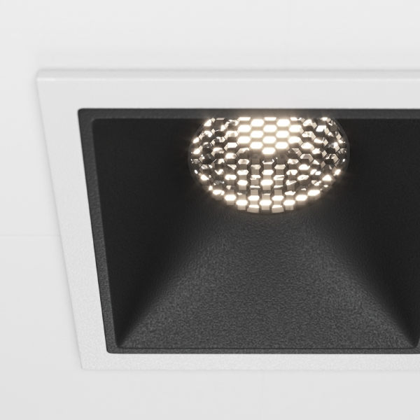 Встраиваемый светильник Maytoni Alfa LED DL043-01-10W4K-SQ-WB