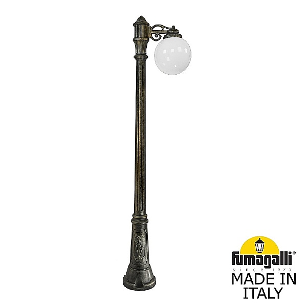 Столб фонарный уличный Fumagalli Globe 250 G25.156.S10.BYF1R