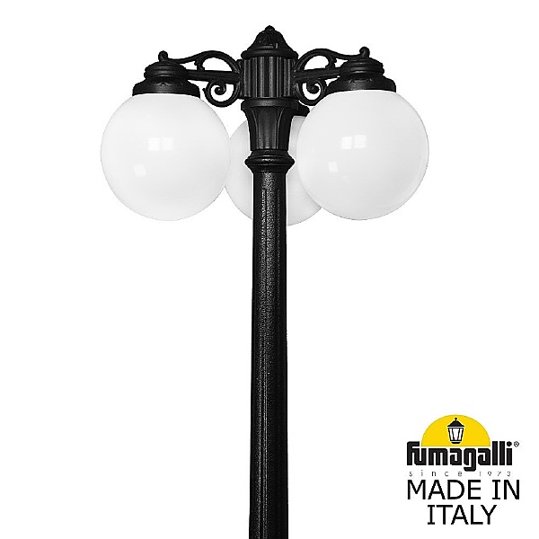 Столб фонарный уличный Fumagalli Globe 250 G25.156.S30.AYF1RDN