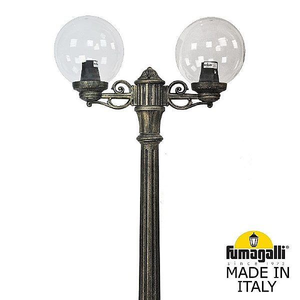 Столб фонарный уличный Fumagalli Globe 250 G25.157.S20.BXF1R