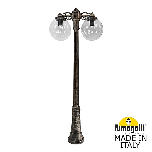 Столб фонарный уличный Fumagalli Globe 300 G30.156.S20.BXF1RDN