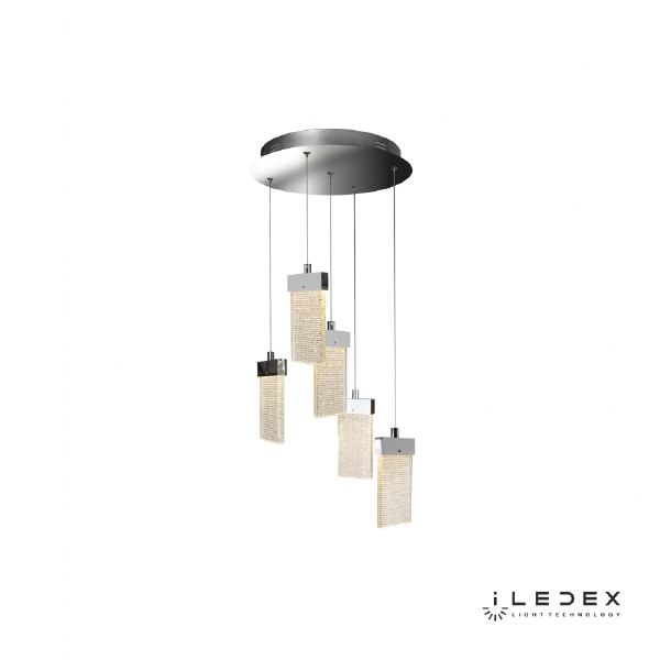 Светильник подвесной ILedex Pixel C4430-5R CR