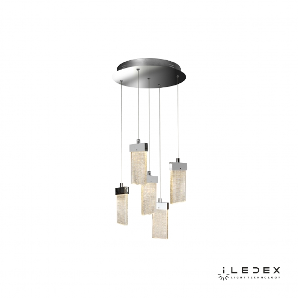 Светильник подвесной ILedex Pixel C4430-5R CR