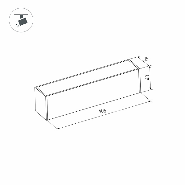 Трековый светильник Arlight MAG-45 026948