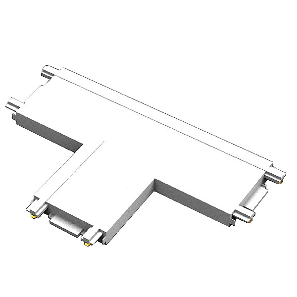 T - соединитель для ультратонкого магнитного шинопровода 48В, Белый IMEX Ut25 IL.0007.3003 WH