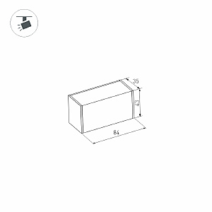 Трековый светильник Arlight Mag-Laser 027622