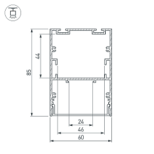 Профиль Arlight Arh-Line 018508