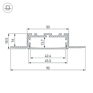 Профиль Arlight Klus-Power 028917