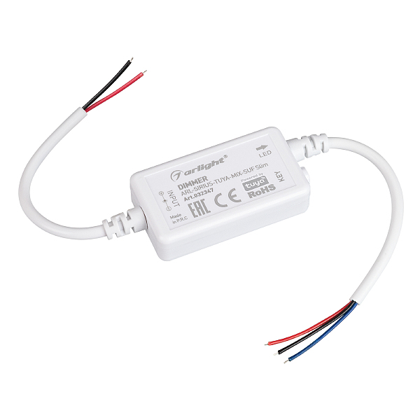 Контроллер двухканальный для MIX светодиодных лент Arlight 032347