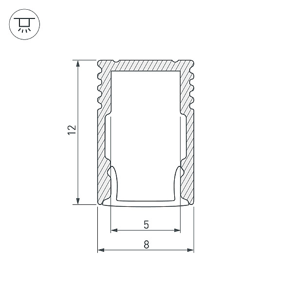 Профиль Arlight Sl-Mini 023714