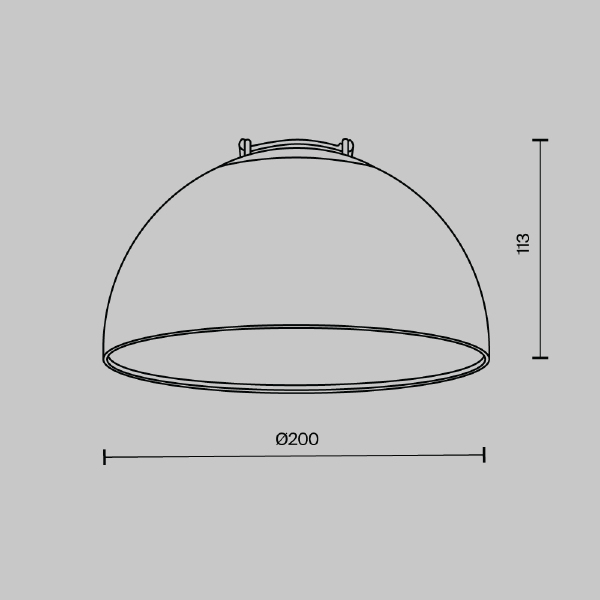 Трековый светильник Maytoni Pendant system Parity TR126B-20W4K-B