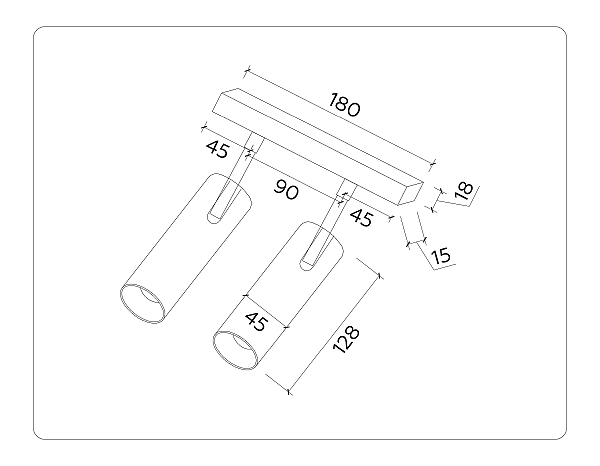 Трековый светильник Ambrella Track System GL3902